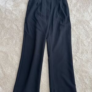 Abercrombie & Fitch Black Wide Leg Pants